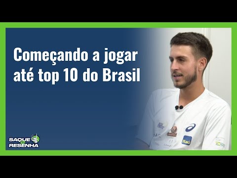 O COMEÇO DE NICOLAS ZANELLATO NO TÊNIS