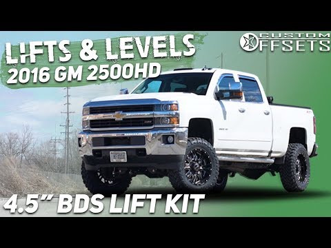 Lifts & Levels: 4.5” BDS Lift Kit 2011-2019 GM 2500HD