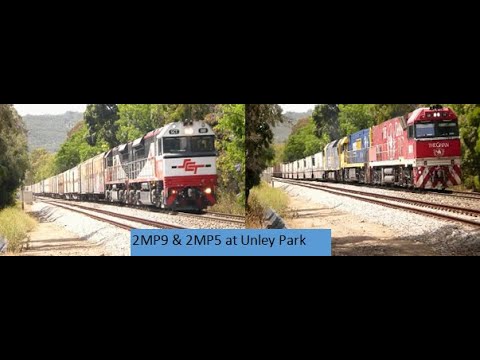 2MP9 & 2MP5 pass through Unley Park - 17/12/2019