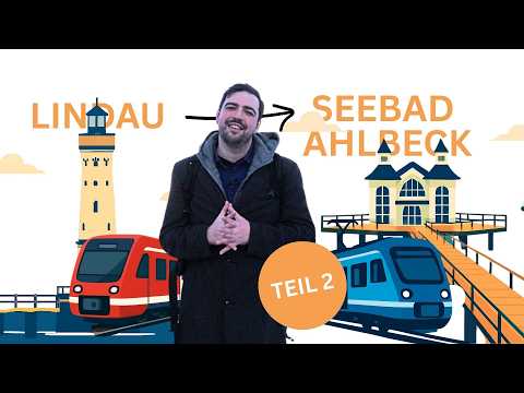 777 km (482mi) across Germany using only regional trains! - Part 2