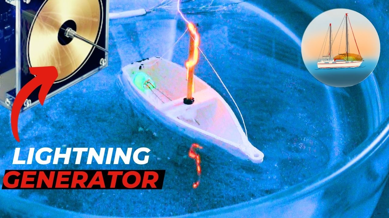This is How Lightning Strikes Sailboats !