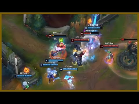 Everyone Fist Fighting In Mid KC vs BDS | LEC 2024