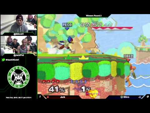 HoG1 - Jerk (Samus) Vs. GGs | Stivo (Falco) - Winners Round 2 - Melee