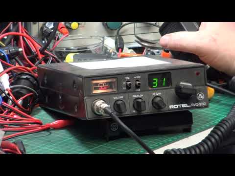 Maxcom 7E UK CB27/81 CB radio (Handheld/emergency set 4W 40ch) - Field test, base side