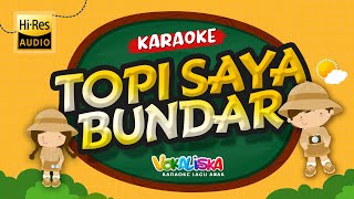 Download lagu TOPI SAYA BUNDAR (KARAOKE TANPA VOKAL) 🎵 LAGU ANAK INDONESIA mp3