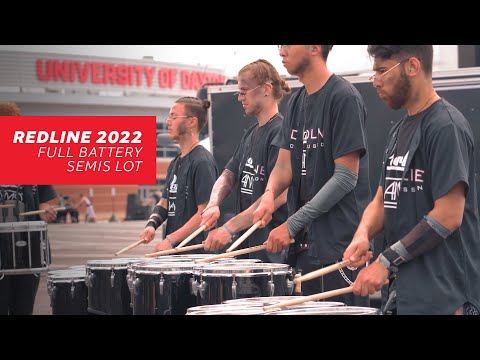 Redline Percussion - WGI 2022 - Full Battery In the Lot