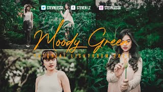 Tutorial Lightroom Moody Green 2021