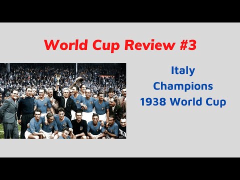 World Cup Review #3: France 1938