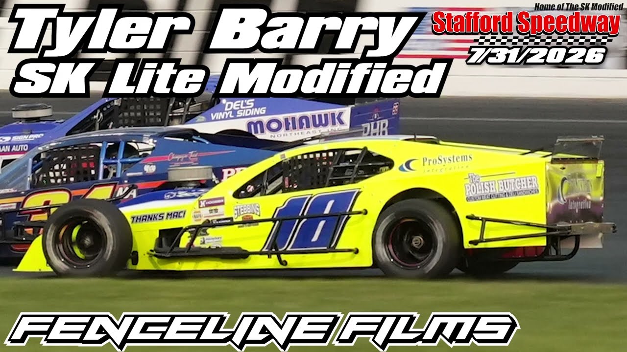 Tyler Barry SK Lite Modified at Stafford Speedway