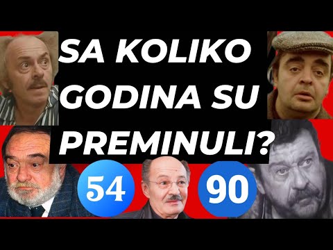 ŠOKANTNE GODINE SMRTI POZNATIH GLUMACA – NIKAD NE BISTE POGODILI! *neki su bili mladi*