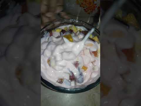 Fruits cream DESSERTS...