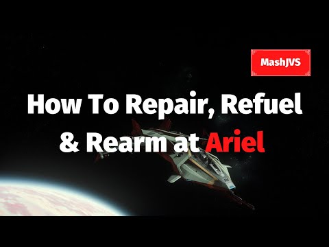 Star Citizen - How to land, Repair, Refuel and Leave Ariel - PU Alpha 3.16.1
