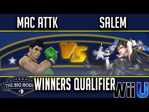 The Big House 8  WINNERS QUALIFIER - TGG Mac Attk (Little Mac) vs MVG | TL Salem (Bayonetta)