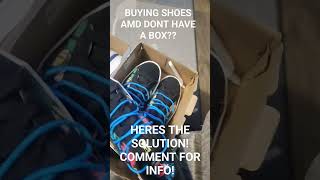 How to prep amazon fba shoes with no box #dontmissit #shoeswithnobox #letsgetit