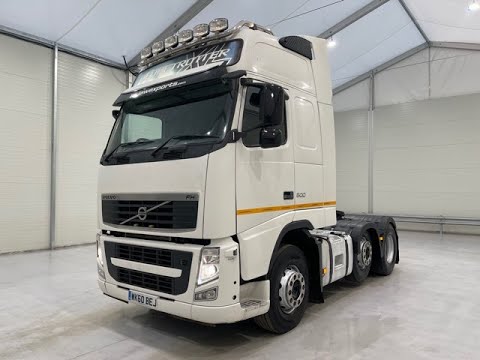 WK60 BEJ - Volvo FH 500 6x2 Midlift Tractor Unit | Law Truck Centre UK