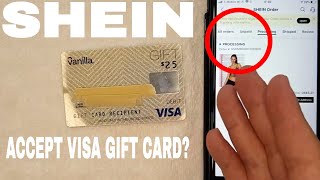 ✅  Does SHEIN Accept Take Visa Gift Cards? 🔴