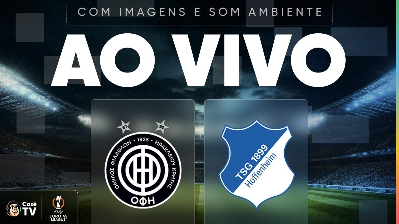 JOGO COMPLETO (SOM AMBIENTE): OFI X HOFFENHEIM | EUROPA LEAGUE 26/27 | 1ª RODADA