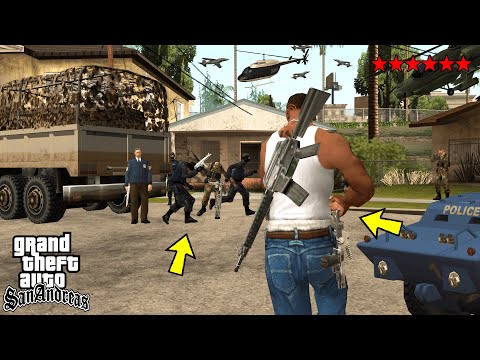 What Happens If You Get 6 Red Stars in GTA San Andreas? (Secret Cheat Code)