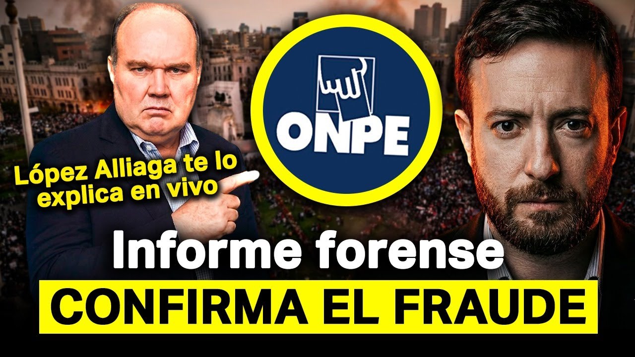 🚨 CONFIRMAN FRAUDE EN PERÚ: López Aliaga lo revela con Agustín Laje