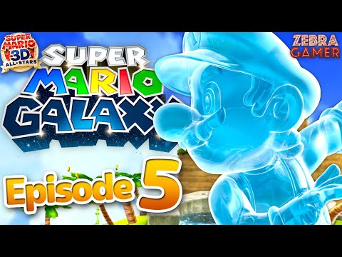 Super Mario Galaxy Gameplay Walkthrough Part 5 - Beach Bowl Galaxy! - Super Mario 3D All-Stars
