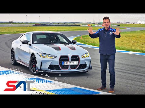 BMW M4 CSL - TEST NA STAZI NAVAK