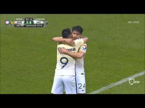 América vs Jaguares de Chiapas 2-0 Jornada 1 Apertura 2016 16/7/16