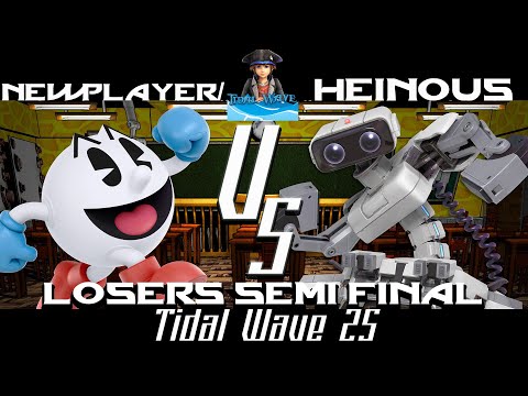 VGC: Tidal Wave 25: Losers Semi-Final | Newplayer1 (Pac-Man, Sora) V.S. Heinous (R.O.B)