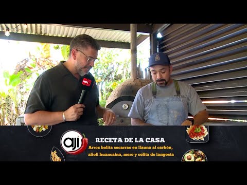 Gastronomía Local MEZCLA GOURMET Arroz en llauna al carbón  | Ají