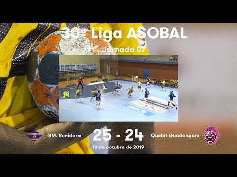 LIGA ASOBAL J07: BM. Benidorm - Quabit Guadalajara 25-24