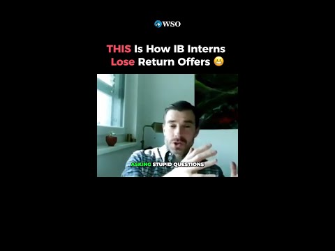 💀 IB Interns Who Do THIS Are Cooked