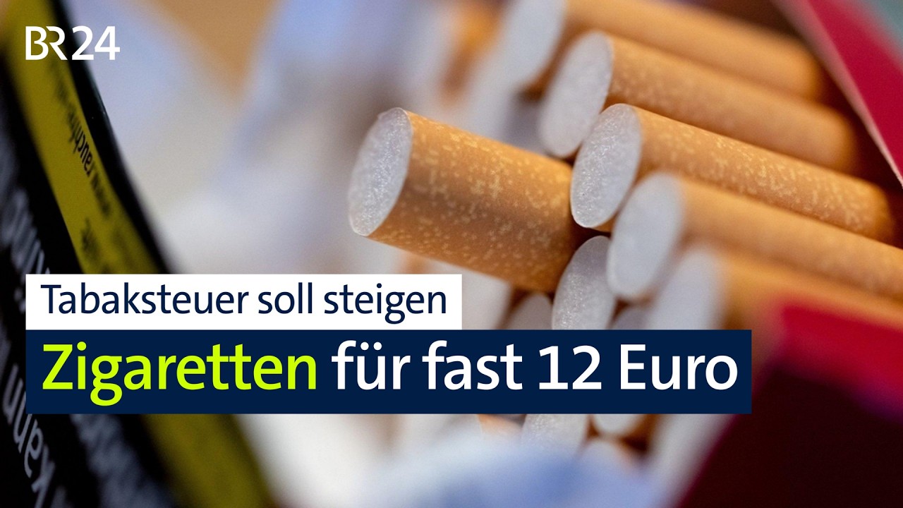 Tabaksteuer: Rauchen soll teurer werden | BR24