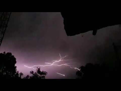 Amazing Upward Lightning!