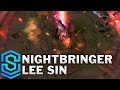 Nightbringer Lee Sin Skin Spotlight - League of Legends