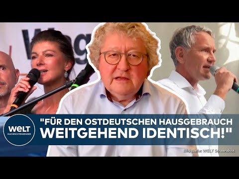 ZUSAMMENARBEIT MIT AFD: "Frau Wagenknecht hält sich alle Optionen offen!" BSW holt im Osten auf!
