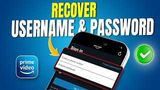 How To Recover Amazon Prime Username and Password on iPhone | Find Prime Video Username & Password