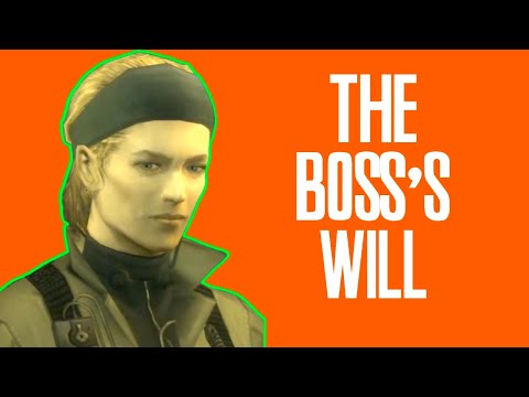 The Boss's Will Explained | Metal Gear Solid Analysis