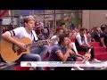 One Direction - Little Things (Live on Today Show ...