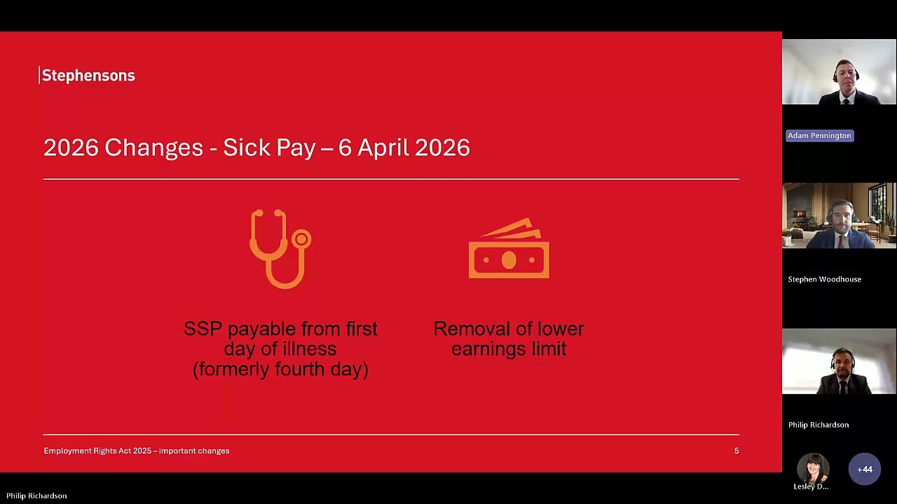 Employment Law Webinar: Understanding the New Employment Rights Act