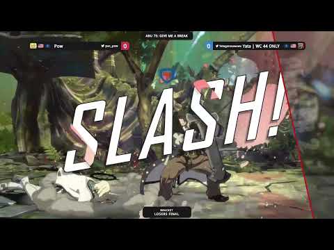 ABU 75: Give me a Break - Pow (Happy Chaos) Vs. Yata (Leo) - GGST