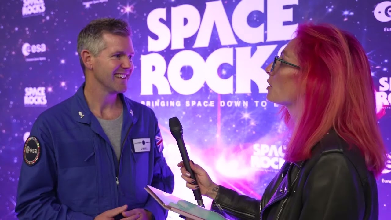 SPACE ROCKS AT THE ESTEC OPEN DAY: MEET ESA PROJECT ASTRONAUT JOHN MCFALL