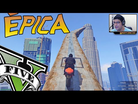 ULTRA MEGA RAMPA DO "TONSSO" "TONSSO" - GTA V FUNNY MOMENTS #PS4