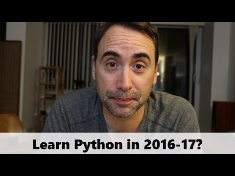 Should you Learn Python in 2016-17?