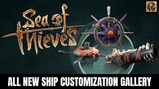 ALL NEW Ship Customization Gallery // Shrouded Spoils Update // Sea of Thieves News