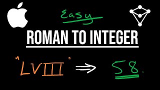 YouTube video 'Roman to Integer - LeetCode 13 - JavaScript'