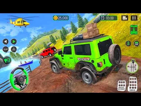 Extreme Jeep Driving Simulator | Offroad Driving Real Hummer Simulator | gameplay | Ts Game Fun