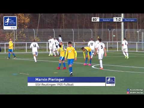 A-Junioren - 1:2 - Marvin Pieringer - FC-Astoria Walldorf gegen SSV Reutlingen 1905 Fußball