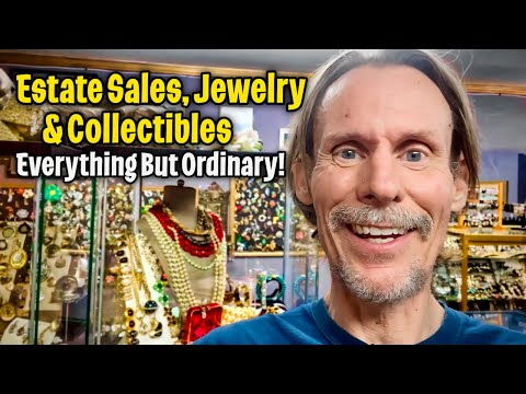 A Vintage Seller’s Dream Day: Thrifting, Estate Scores & Jewelry