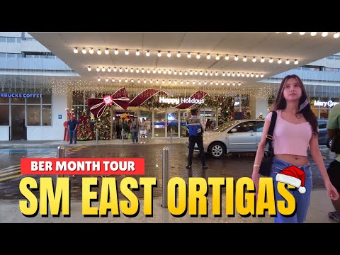 [4K] SM CITY EAST ORTIGAS BER MONTH MALL TOUR