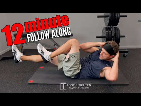12 Minute Total Ab Workout (FOLLOW ALONG At Home!)