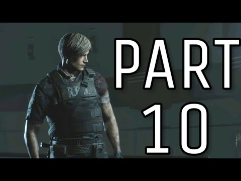 RESIDENT EVIL 2 REMAKE LEON'S STORY Full Game _ Walkthrough Gameplay Part 10 - LAB  (PS4)